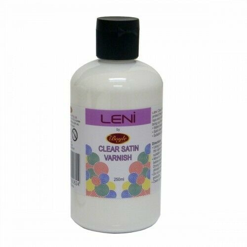 Boyle Leni Satin Varnish 250ml - Protects  Paintings and Adds Shine