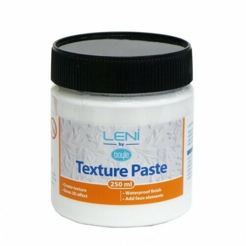 Boyle Leni Texture Paste 250ml - Create texture, 3D effects and faux finishes.