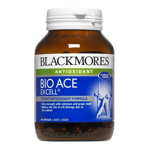 Blackmores Bio Ace Excell 80 Capsules  Decrease Stress To The Body