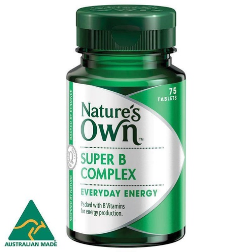 Natures Own Super B Complex Tablets 75
