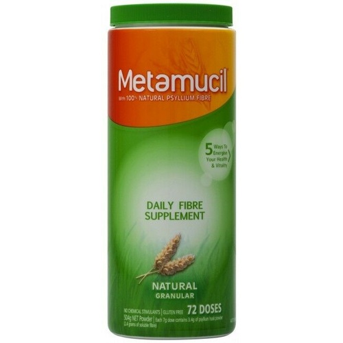 Metamucil Original Regular 72 Dose 504G Daily Fibre Supplement