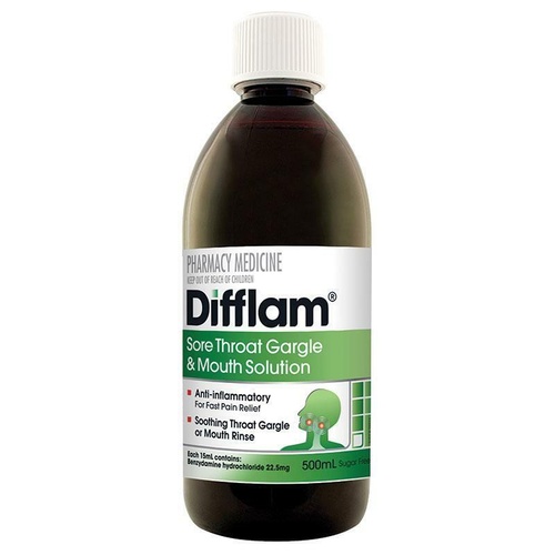 Difflam Solution 500ML  Anti-Inflammatory Solution.