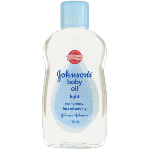 Johnsons Baby Oil Light Massage Blend 125ML Soothe & Condition Baby'S Skin