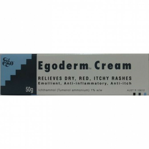 Ego Derm Cream 50G For Itchy Rashes. Emollient, Anti-Inflammatory, Anti-Itch