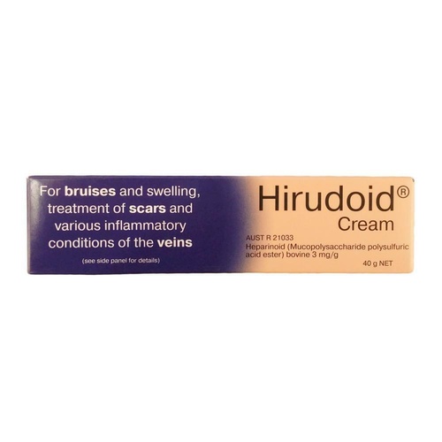 Hirudoid Cream 40G For Bruises, Scars And Veins