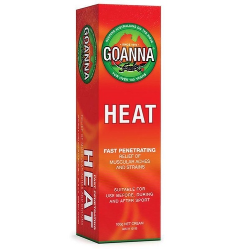 Goanna Heat Cream 100G Relief Of Muscular Aches And Pains