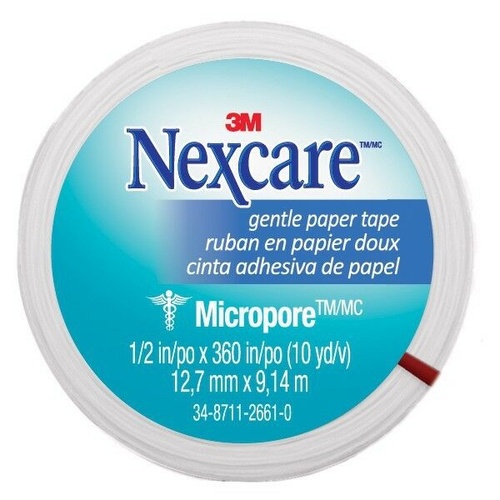 Nexcare Micropore Paper Tape 12.5Mmx9.1M Whi