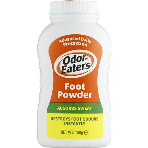 Odor-Eaters Foot Powder 100G Absorbs Wetness & Help, Fights Odour
