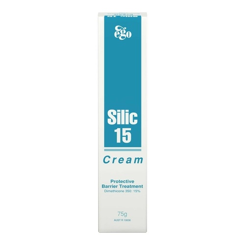 Ego Silic 15 Cream 75G  non-sticky, non-greasy protective cream