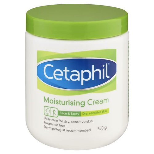 Cetaphil Moisture Cream 550G For Dry and Sensitive Skin