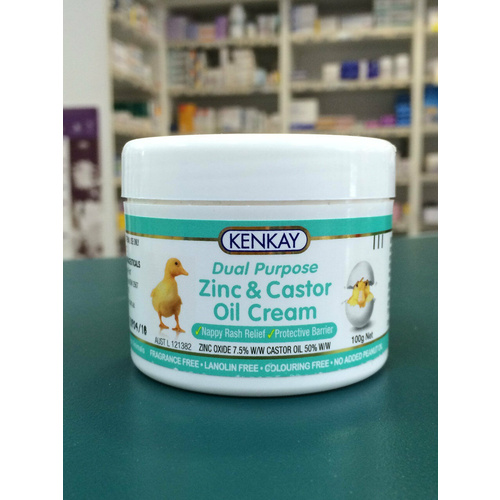 Kenkay Zinc/Castor Oil Cream 100G