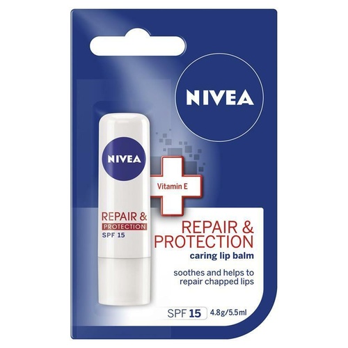 Nivea Lip Care Repair & Protection 4.8G For Dry Lip with Vitamin E