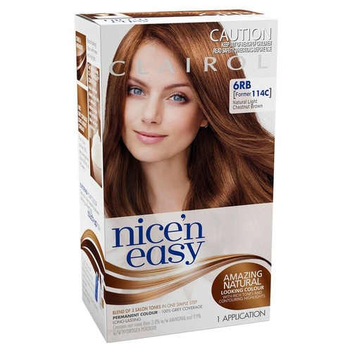 Clairol Nice 'N Easy 114C Light Chest Brown Permanent hair colouring system