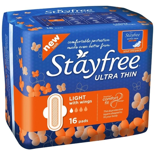 Stayfree Ultra Thin Light Wing 16