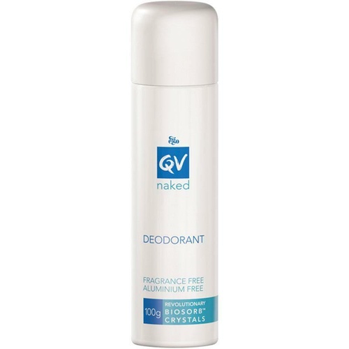 Ego Qv Deodorant Naked Aluminum Free 100G Fragrance Free