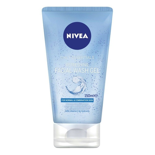 Nivea Daily Essentials Refreshin Facial Wash Gel 150ml for a fresh skin feeling.