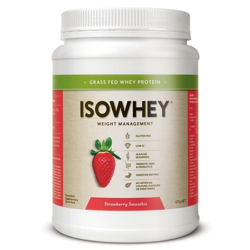 Isowhey Complete Strawberry Smoothie 672G