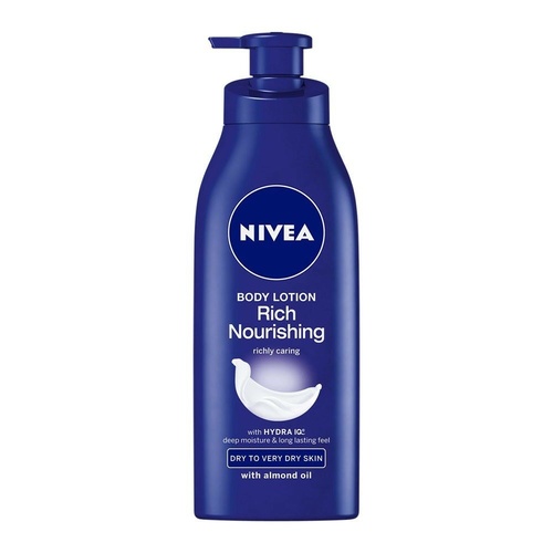 Nivea Body Rich Nourishing Lotion 400Ml For Dry Skin to very dry skin
