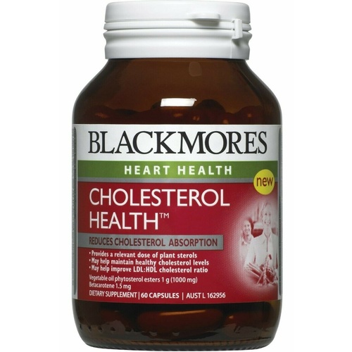 Blackmores Cholesterol Health 60 Capsules maintain blood cholesterol