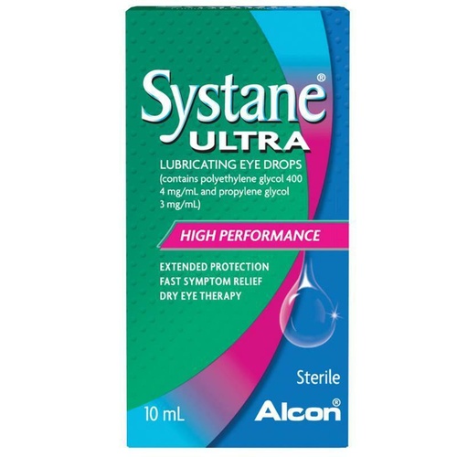 Systane Lub Eye Drops Ultra 10ML Extended Protection, Dry eye therapy