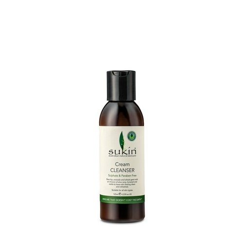 Sukin Cream Cleanser Capsules 125ml leave skin feeling soothed, clean, refreshed