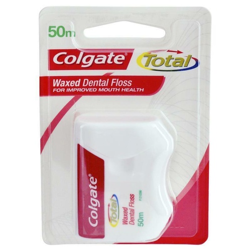 Colgate Dental Ribbon Waxed 50M Protect gums and reduce tooth decay