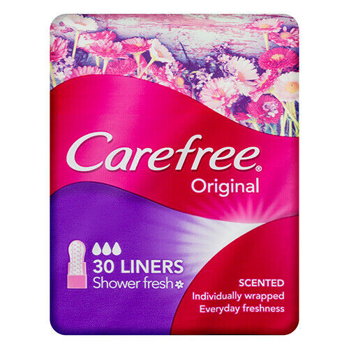 Carefree Panty Liner Shower Fresh 30