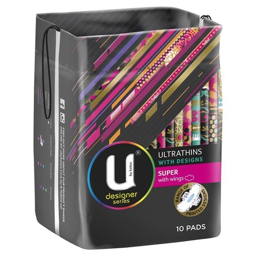 U by Kotex Pad Ultrathin Super Design with Wings 10