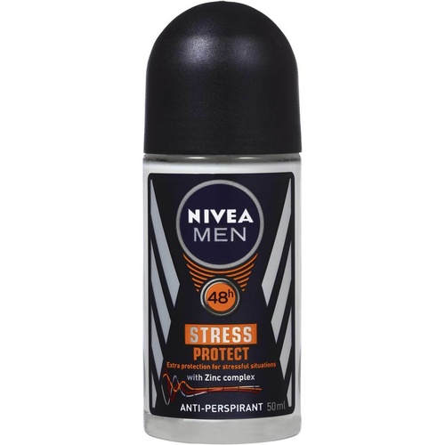 Nivea Deodorant Roll-On Stress Protect Mens 50ML