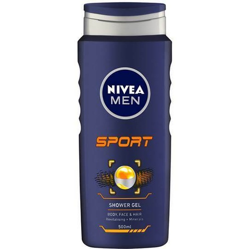 Nivea For Men Shower Gel Sport 500ML long lasting freshness,masculine lime scent