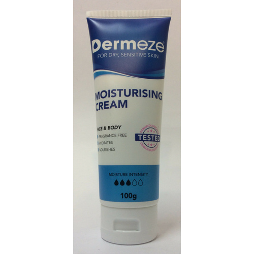 Dermeze Cream 100G Dry, sensitive or itchy skin on the body and face