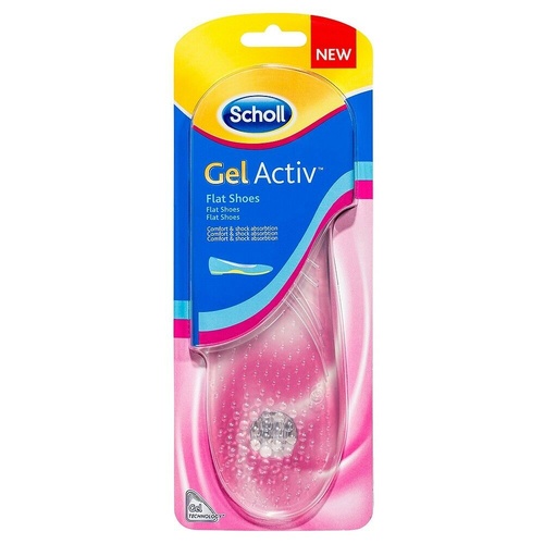 Scholl Gel Activ Flat Shoes offer all day comfort Stays firmly in place