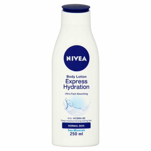 Nivea Express Hydration Body Lotion 250Ml Sea minerals and Blue Lotus scent