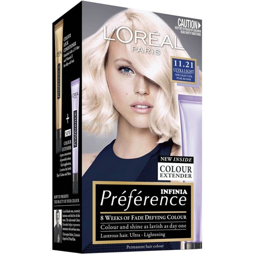 Loreal  Preference 11.21 Ultra Light Cool fashionable high-shine colour