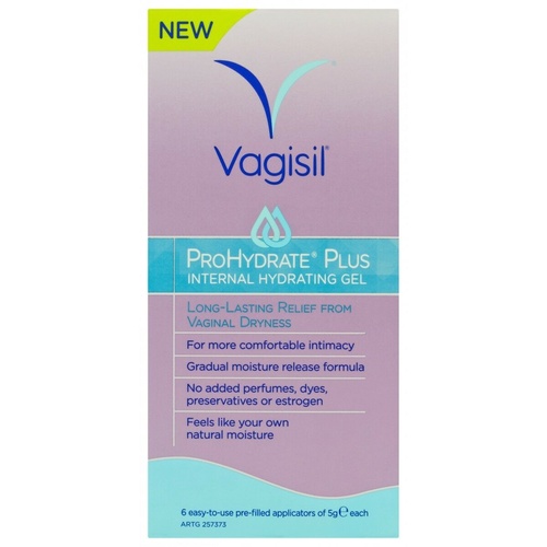 Vagisil Prohydrate Internal Gel 5G Relieves Vaginal Dryness