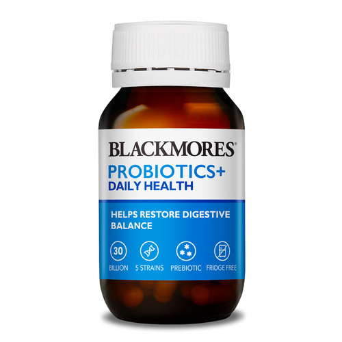 Blackmores Probiotics + Adults Daily Capsules 30 Support general wellbeing