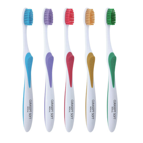 X3  Curasept Soft Medical Toothbrushes CS5460 Equivalent