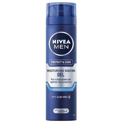 NIVEA MEN Protect & Care Shaving Gel Moisturising 200ml