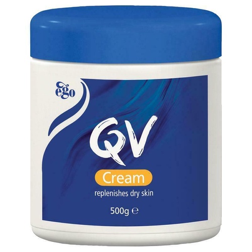 Ego QV Cream 500g Tub Moisturising Dry Skin Fragrance Free for Sensitive Skin