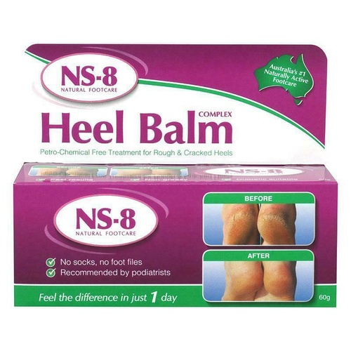 NS-8 Heel Balm Complex 60g Intensive Cream Formulation Cracked Heels