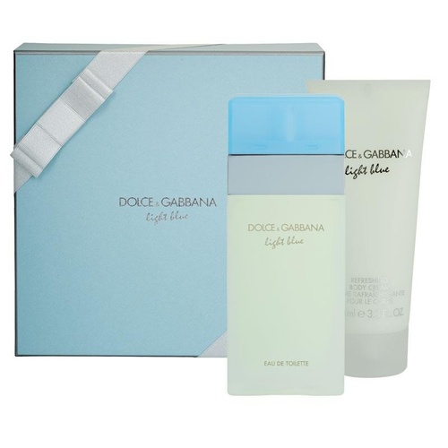 Dolce & Gabbana For Women Light Blue 50ml 2 Piece Gift Set