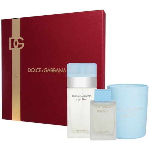 Dolce & Gabbana for Women Light Blue 50ml 3 Piece Gift Set