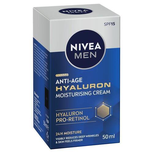 Nivea For Men Active Age Moisturising Cream SPF 15 50ml