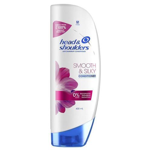 Head & Shoulders Smooth & Silky Anti-Dandruff Conditioner 400mL