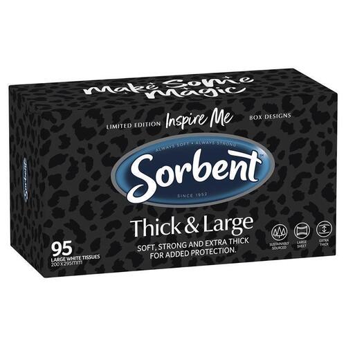 Sorbent Facial Thick & Large 95