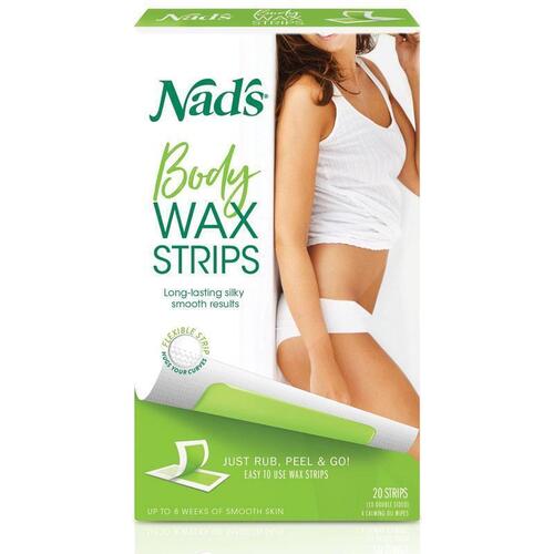 Nad's Body Wax Strips 20