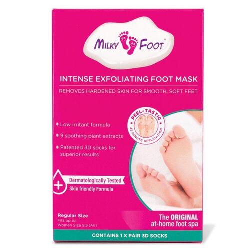 Milky Foot Intense Exfoliating Foot Mask Regular