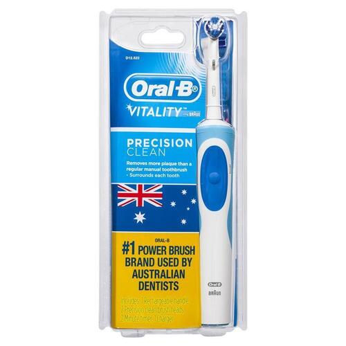 Oral B Vitality Power Toothbrush Precision Clean +2 Refills