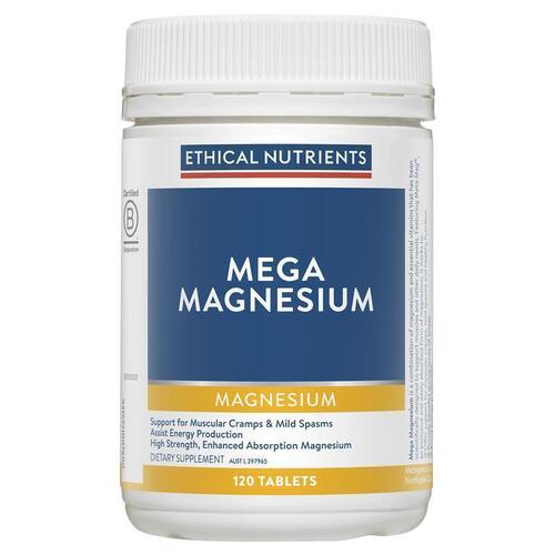 Ethical Nutrients Mega Magnesium 120 Tablets