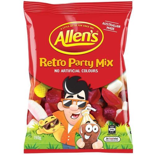 Allens Retro Party Mix 190g
